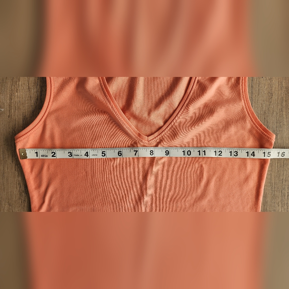 New‎ York & Company Women's XS Peach Color Tank Top - Picture 4 of 5